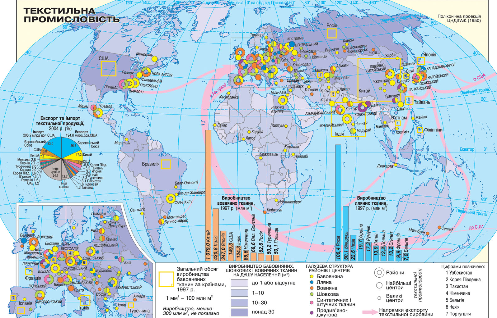 география промышленности мира