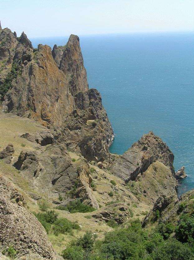 Реферат: Кримські гори. Рельєф Кримських гір